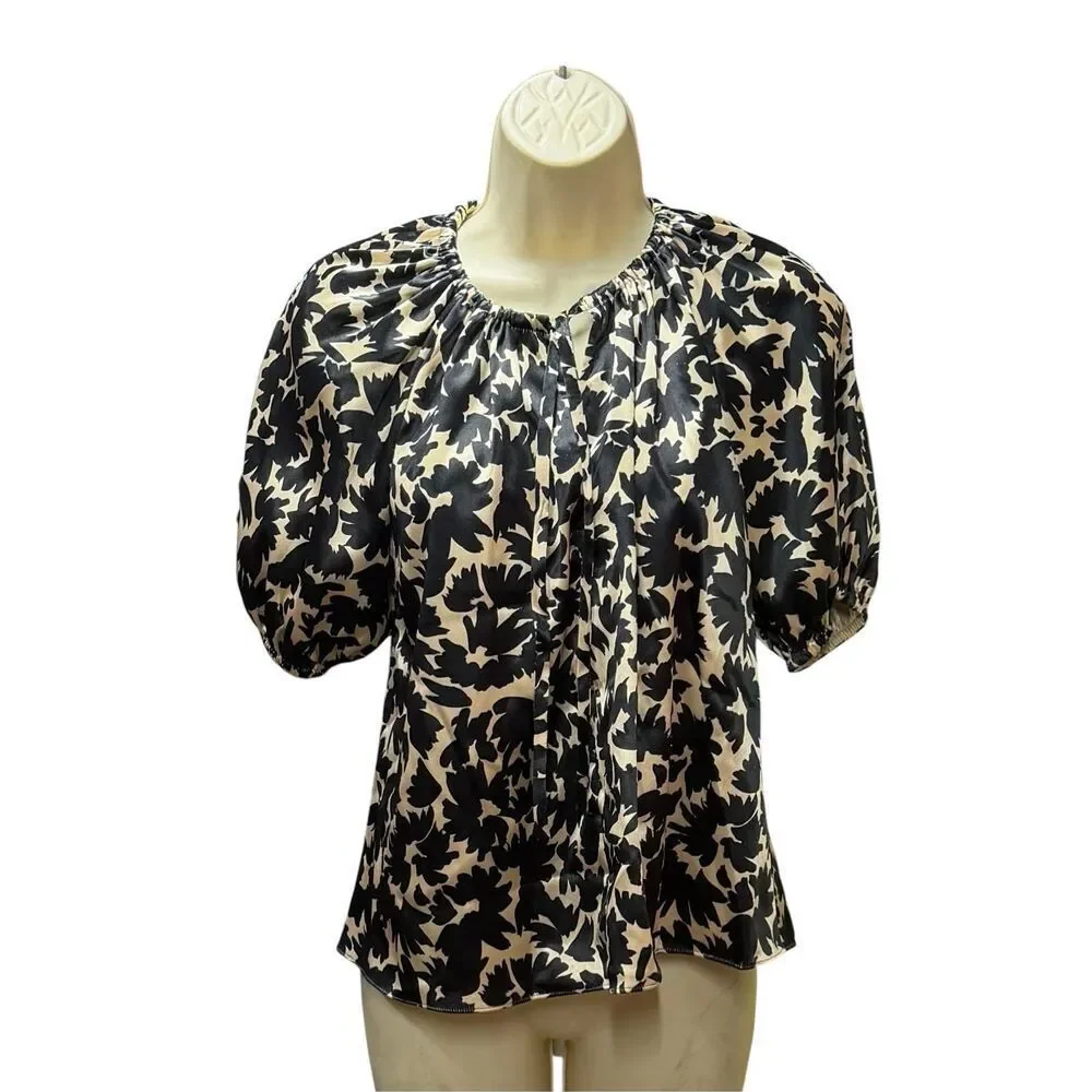 Ulla Johnson Elvia Blouse in Sapphire NWT Size 2
